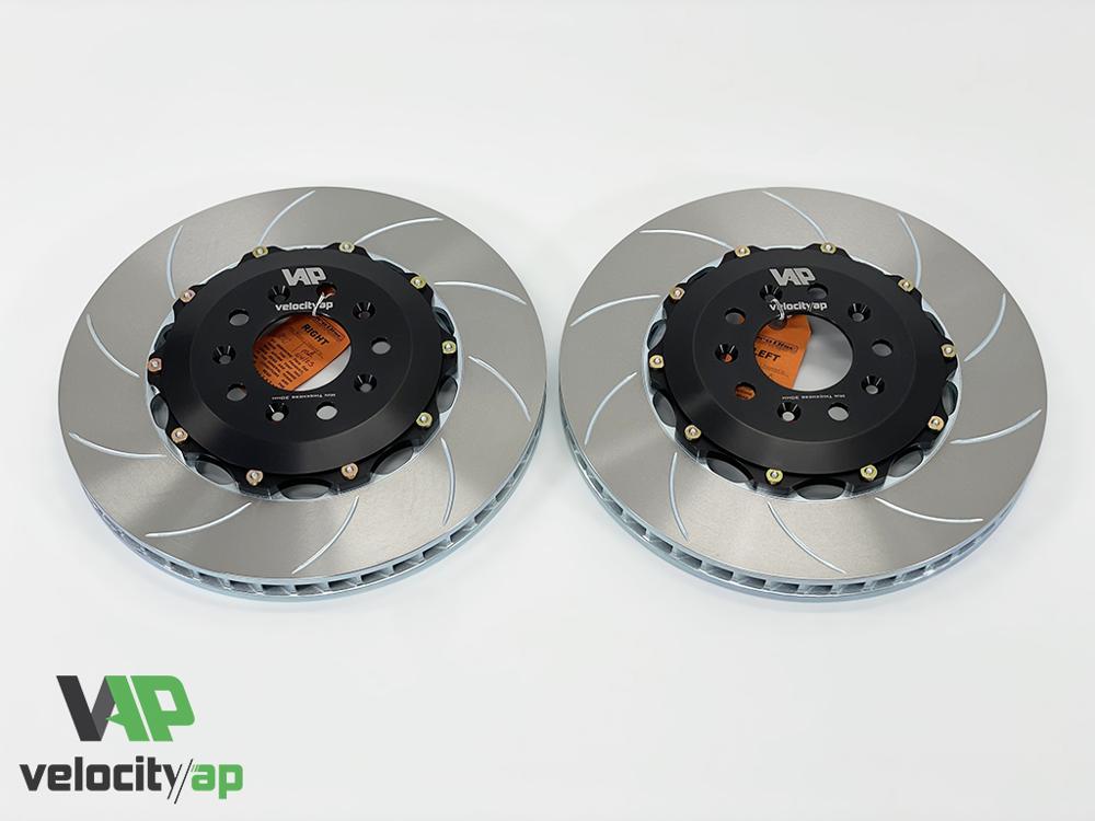 VelocityAP Aston Martin 2-Piece Girodisc/VAP Lightweight Brake Rotors 355mm Front (Pair)