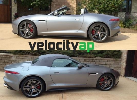 VelocityAP Jaguar F-Type V8S &amp; V6 Progressive Rate Lowering Springs