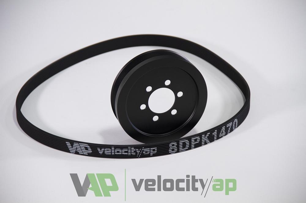 VelocityAP Jaguar, Land Rover, Range Rover V6 &amp; V8 Supercharged Lower Crank Pulley