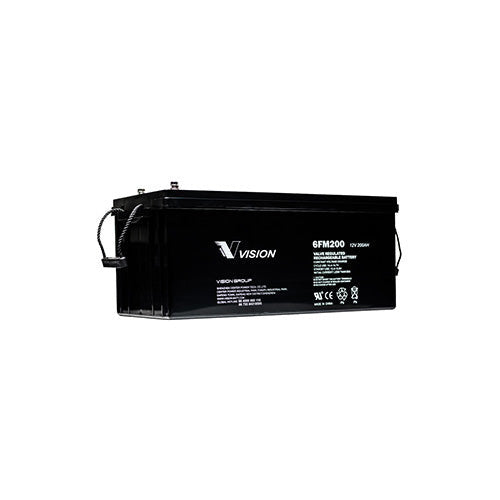 Vision 6FM200 12V 200Ah AGM Deep Cycle Battery - Image 1