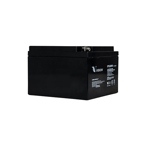 VISION CP12240 12V 24Ah AGM Deep Cycle Battery - Image 1