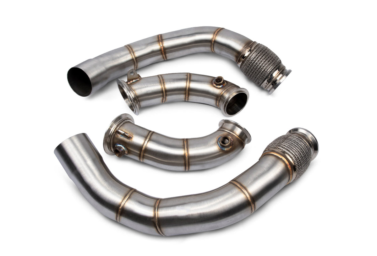 VRSF Racing Downpipes S63R 2018 – 2023 BMW M5 &amp; M8 F90 F91 F92 F93 – 10152050, 10152055 &amp; 10152060