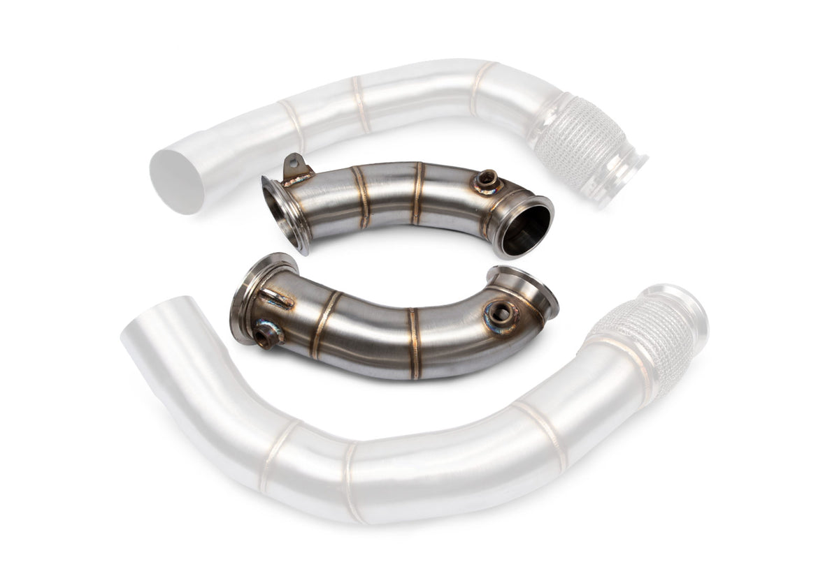 VRSF Racing Downpipes S63R 2018 – 2023 BMW M5 &amp; M8 F90 F91 F92 F93 – 10152050, 10152055 &amp; 10152060