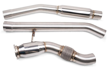 VRSF Down Pipe & Mid Pipe Combo Upgrade for 2008 – 2013 BMW X5D & X6D E70/E71 M57