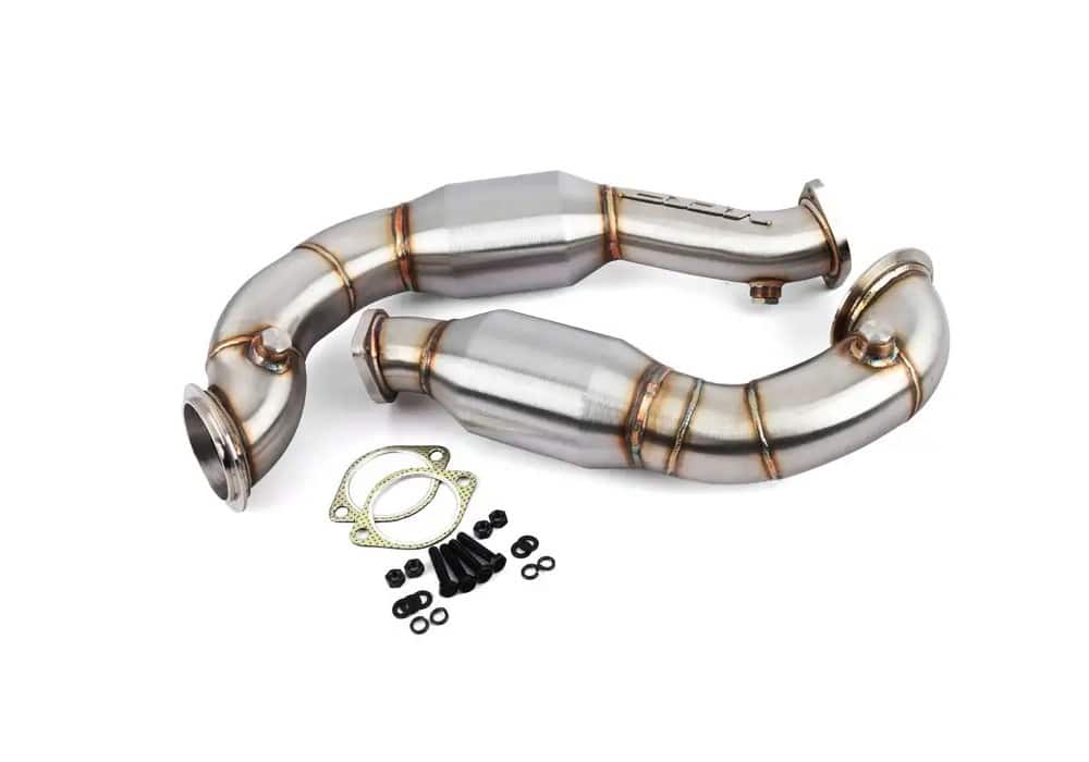 VRSF N54 3″ Cast Stainless Steel Downpipe Upgrade 2007 – 2010 BMW 335i / 2008 – 2012 BMW 135i