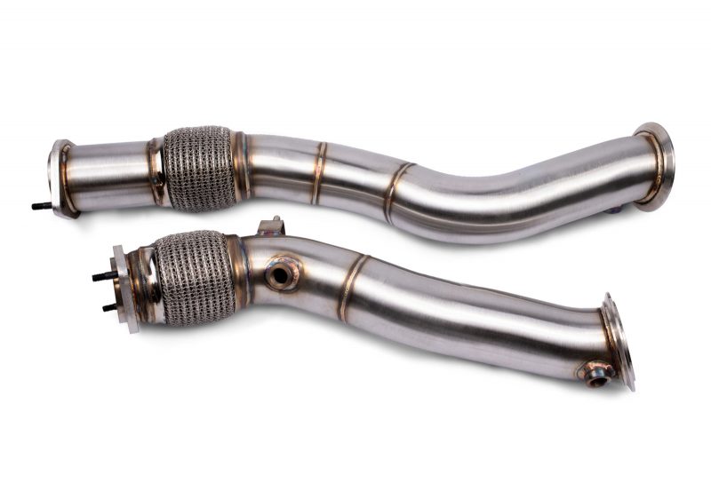 VRSF Catless Racing Downpipes S58 2019 – 2022 BMW X3M & X4M F97 F98 – 10972010