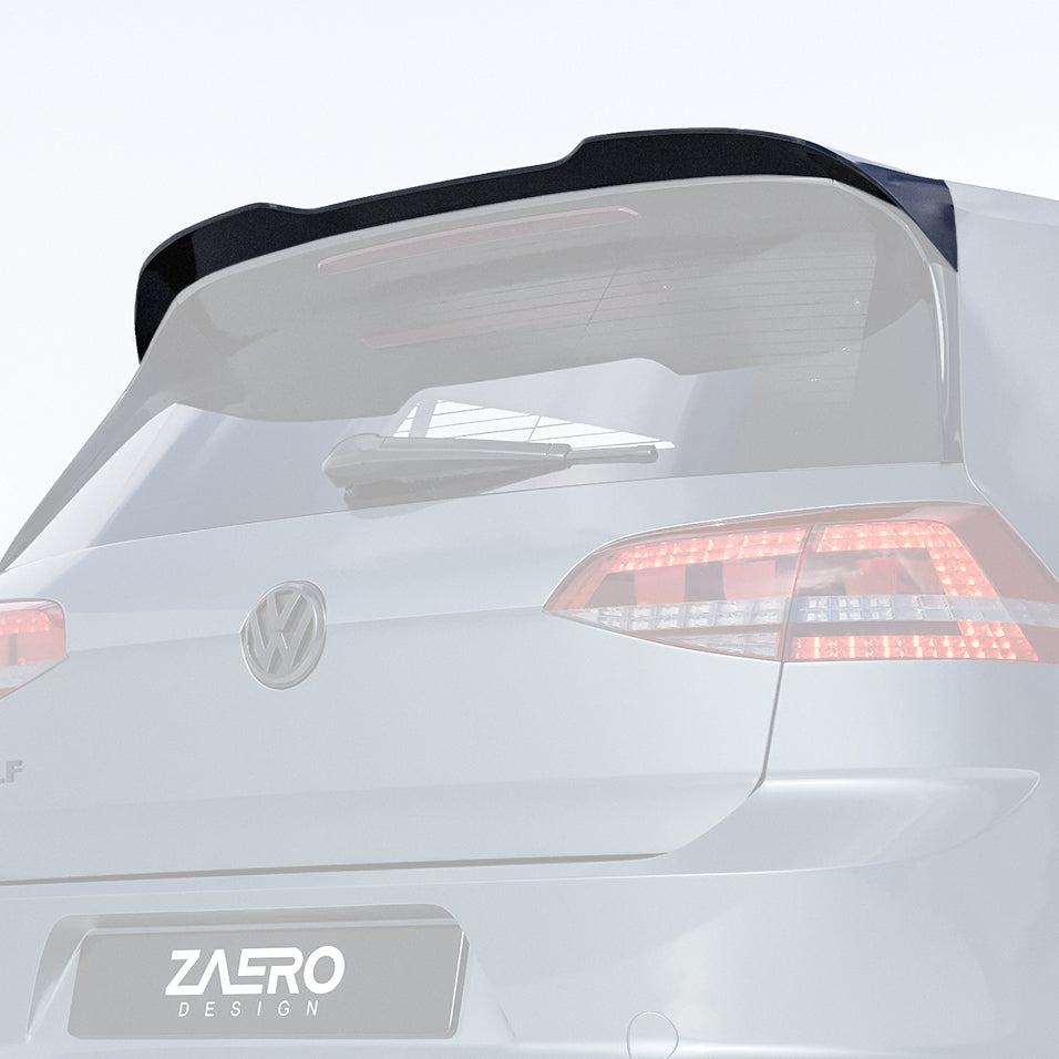 Zaero Design EVO-1 Rear Spoiler for Volkswagen Golf MK7/MK7.5 GTI &amp; R 2014-2021