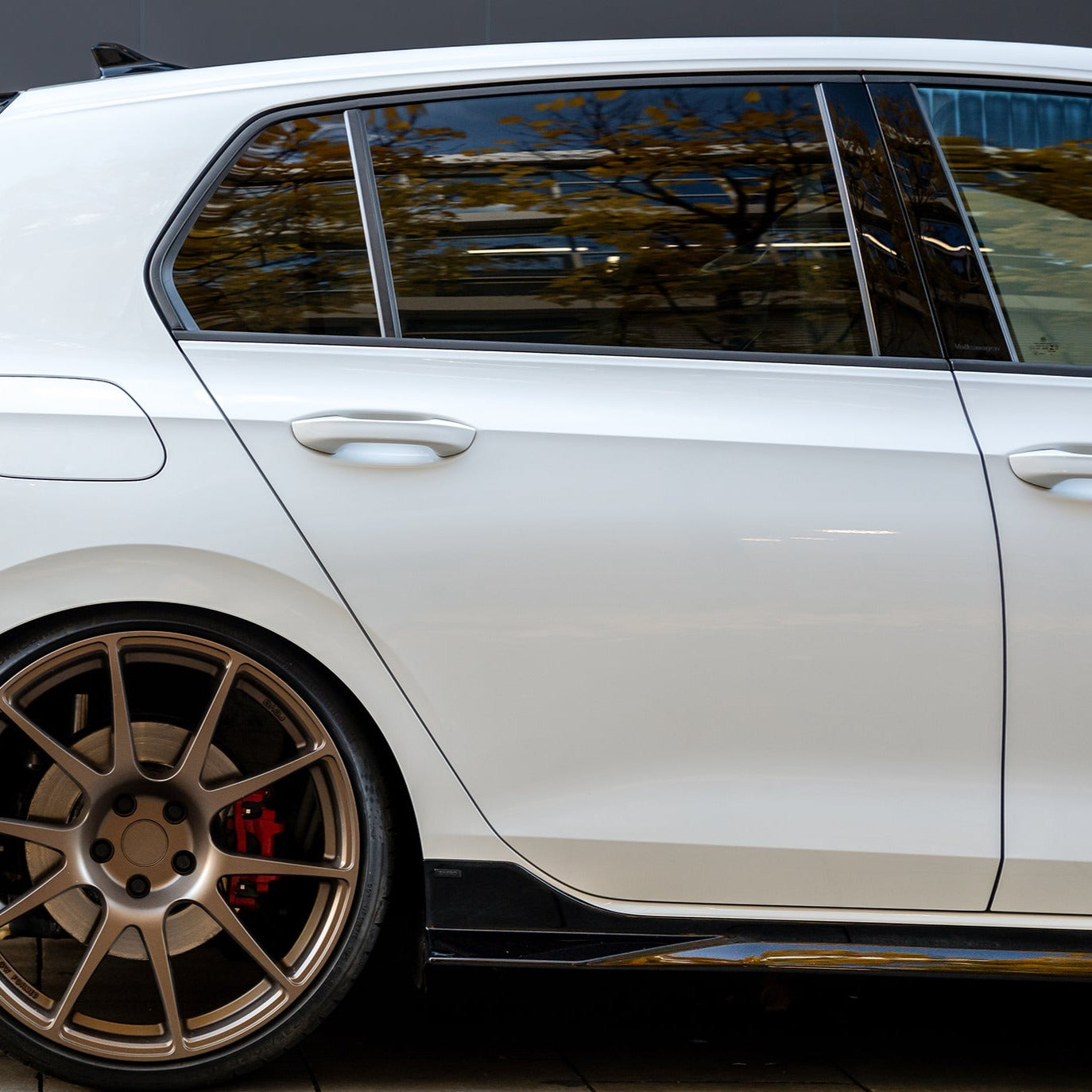 Zaero Design EVO-1 Side Splitters for Volkswagen Golf TSI, GTI & R MK8 / MK8.5 2021+