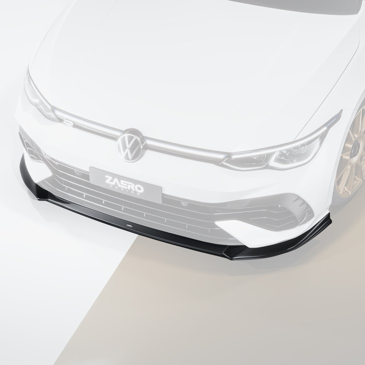 Zaero Design EVO-1 Front Lip for Volkswagen Golf R MK8 2021-2024