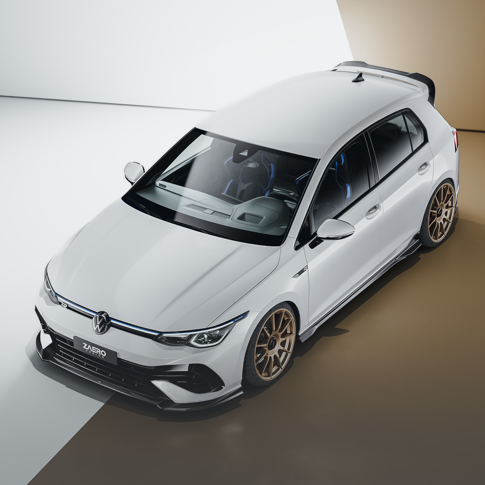 Zaero Design EVO-1 Full Kit for Volkswagen Golf MK8R 2021-2024