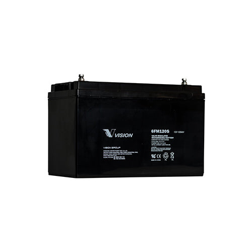 Vision 6FM120 AGM Deep Cycle Battery 12V 120AH - Image 1