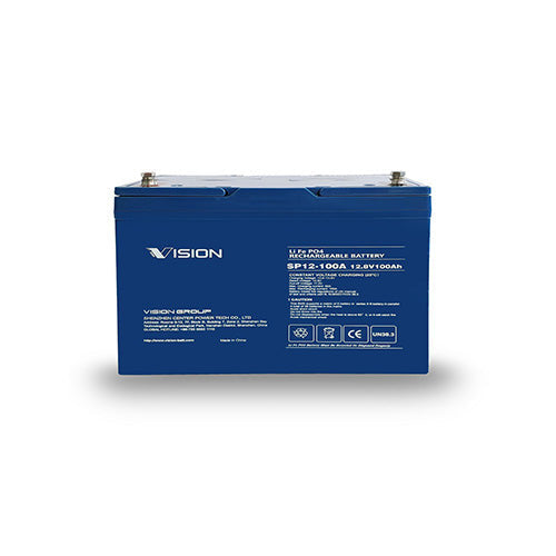 Vision SP12-100A 12V 100Ah LiFePO4 Lithium Deep Cycle Battery - Image 1