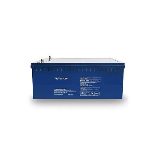 Vision SP12-200A 12V 200Ah LiFePO4 Deep Cycle Battery - Image 1