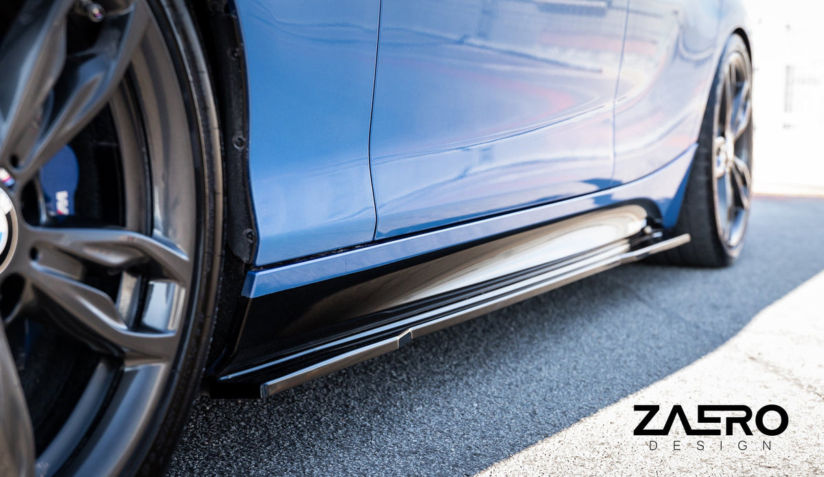 Zaero Design EVO-1 Side Splitter for BMW 1 Series F20 2012-2019 / 2 Series F22 2014-2021