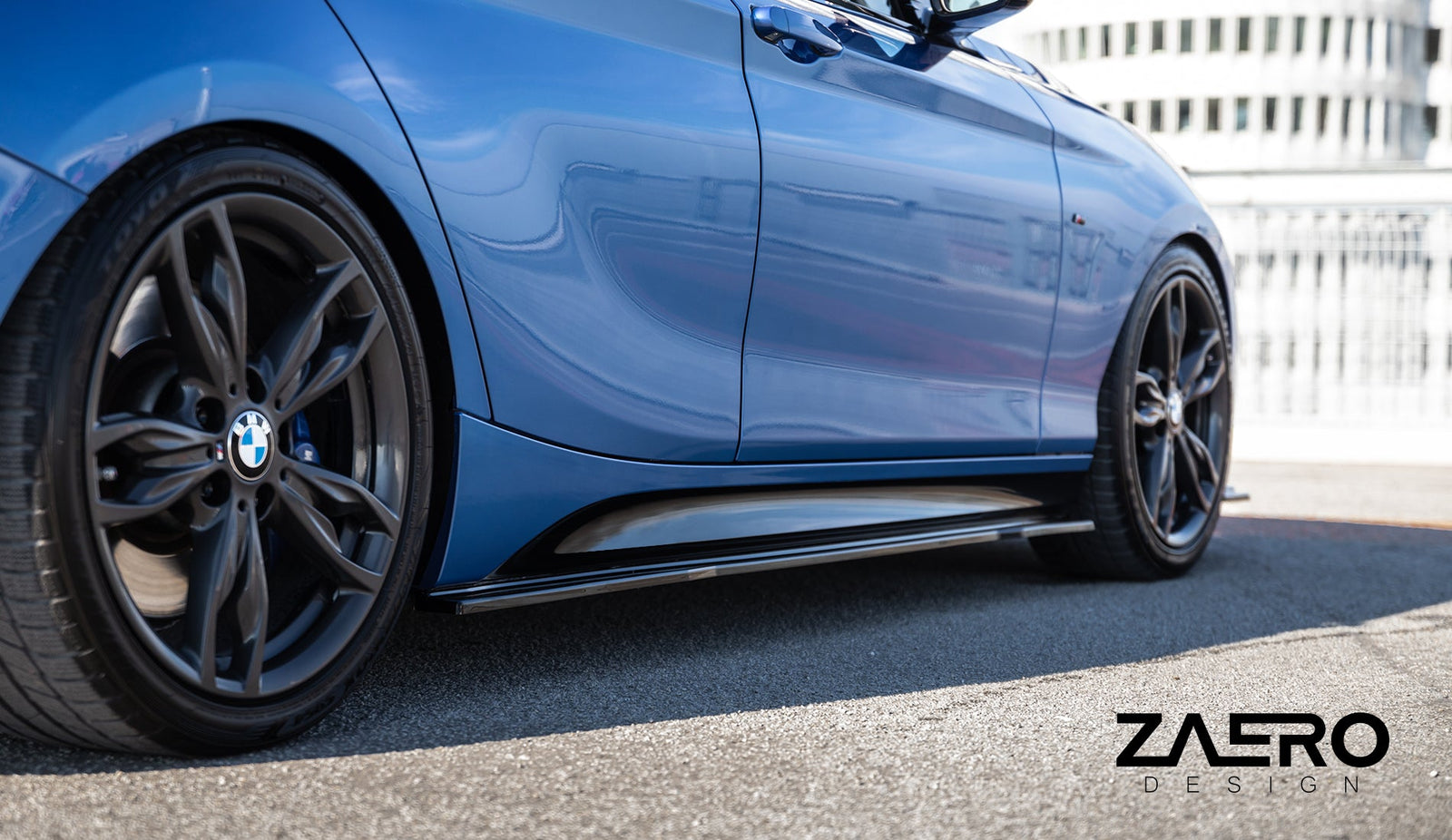 Zaero Design EVO-1 Side Splitter for BMW 1 Series F20 2012-2019 / 2 Series F22 2014-2021