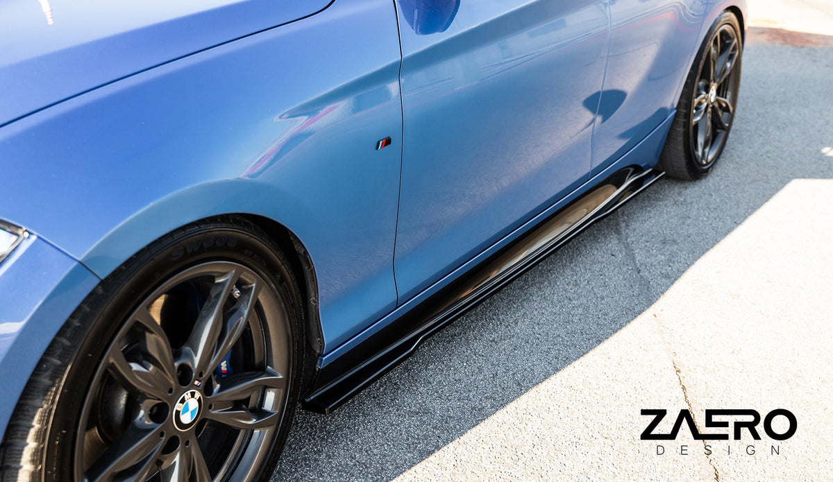 Zaero Design EVO-1 Side Splitter for BMW 1 Series F20 2012-2019 / 2 Series F22 2014-2021