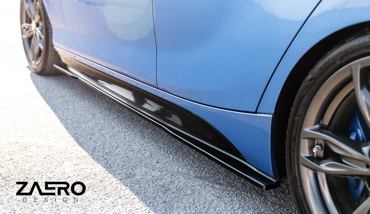 Zaero Design EVO-1 Side Splitter for BMW 1 Series F20 2012-2019 / 2 Series F22 2014-2021