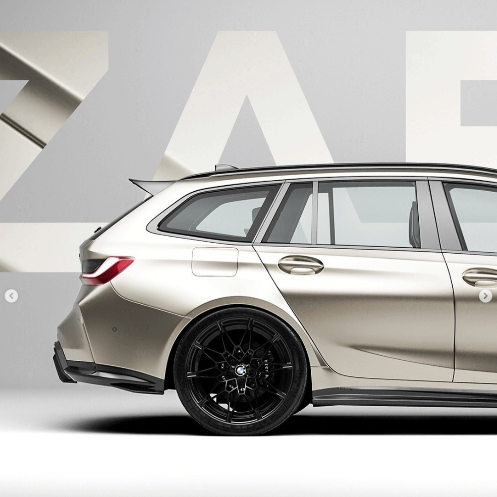 Zaero Design EVO-S Rear Spoiler Lip for BMW 3 Series G21 / M3 G81 2019+