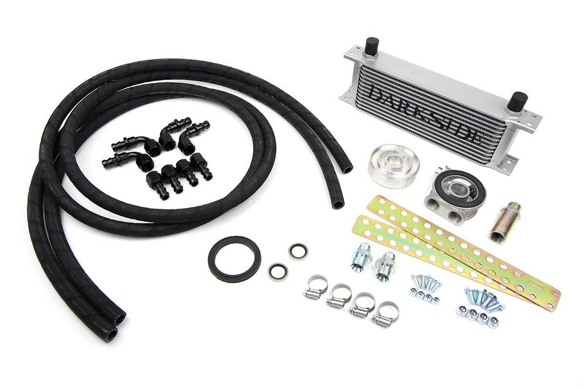 Thermostatic Front Mounted Engine Oil Cooler Kit for VW Transporter T5.1 / T6 2.0 Bi-Turbo TDI CFCA