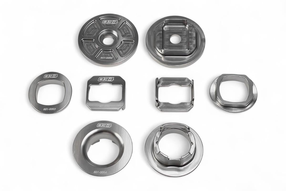034Motorsport BMW 1 / 2 / 3 / 4 F Series Billet Aluminium Rear Subframe Insert Kit