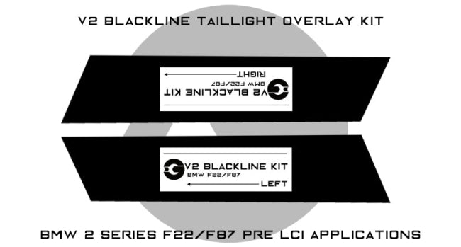Goldenwrench Supply BMW 2 Series 2014-2017 (F22/F87 Pre LCI) Tail