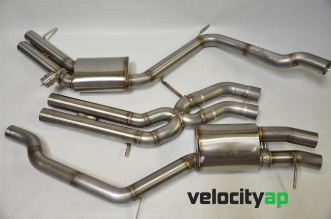 VelocityAP Audi RS5 Stainless Steel Rear Exhaust 'Valvetronic' So