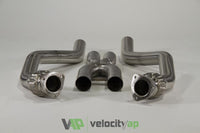 VelocityAP Audi RS5 Stainless Steel XPipe Resonator Deletes