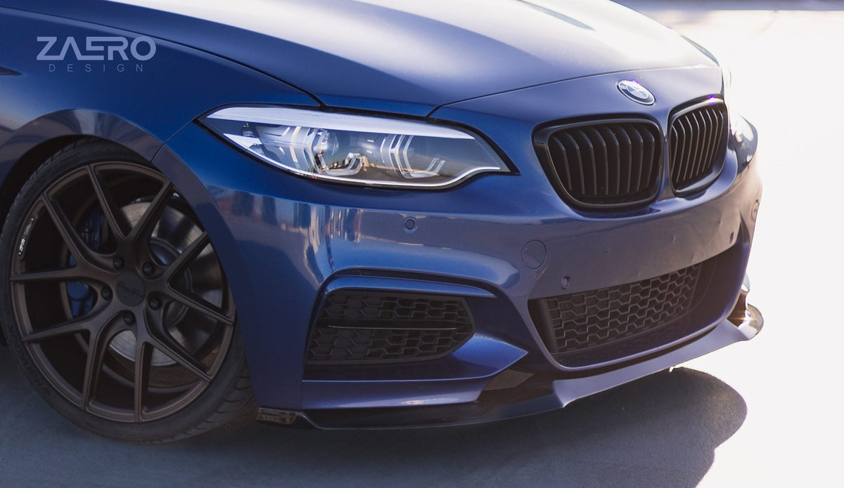 Zaero Design EVO-1 Front Lip/Splitter for BMW 2 Series F22 F23 2014-2021