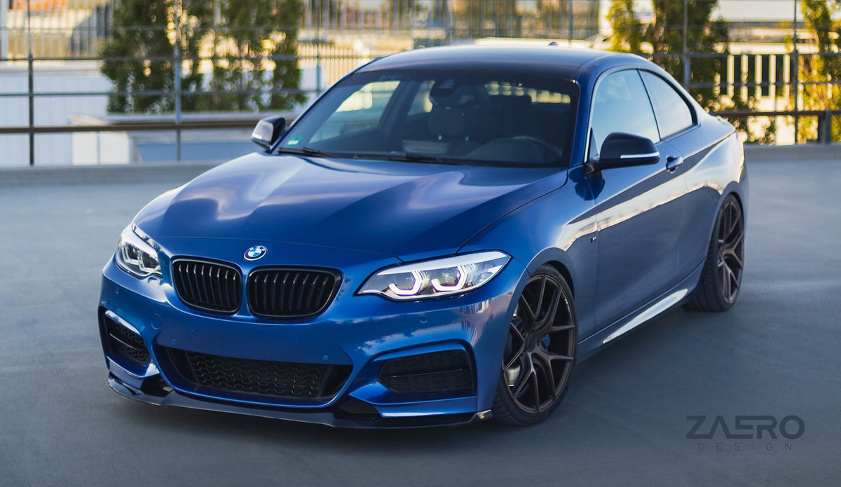 Zaero Design EVO-1 Front Lip/Splitter for BMW 2 Series F22 F23 2014-2021