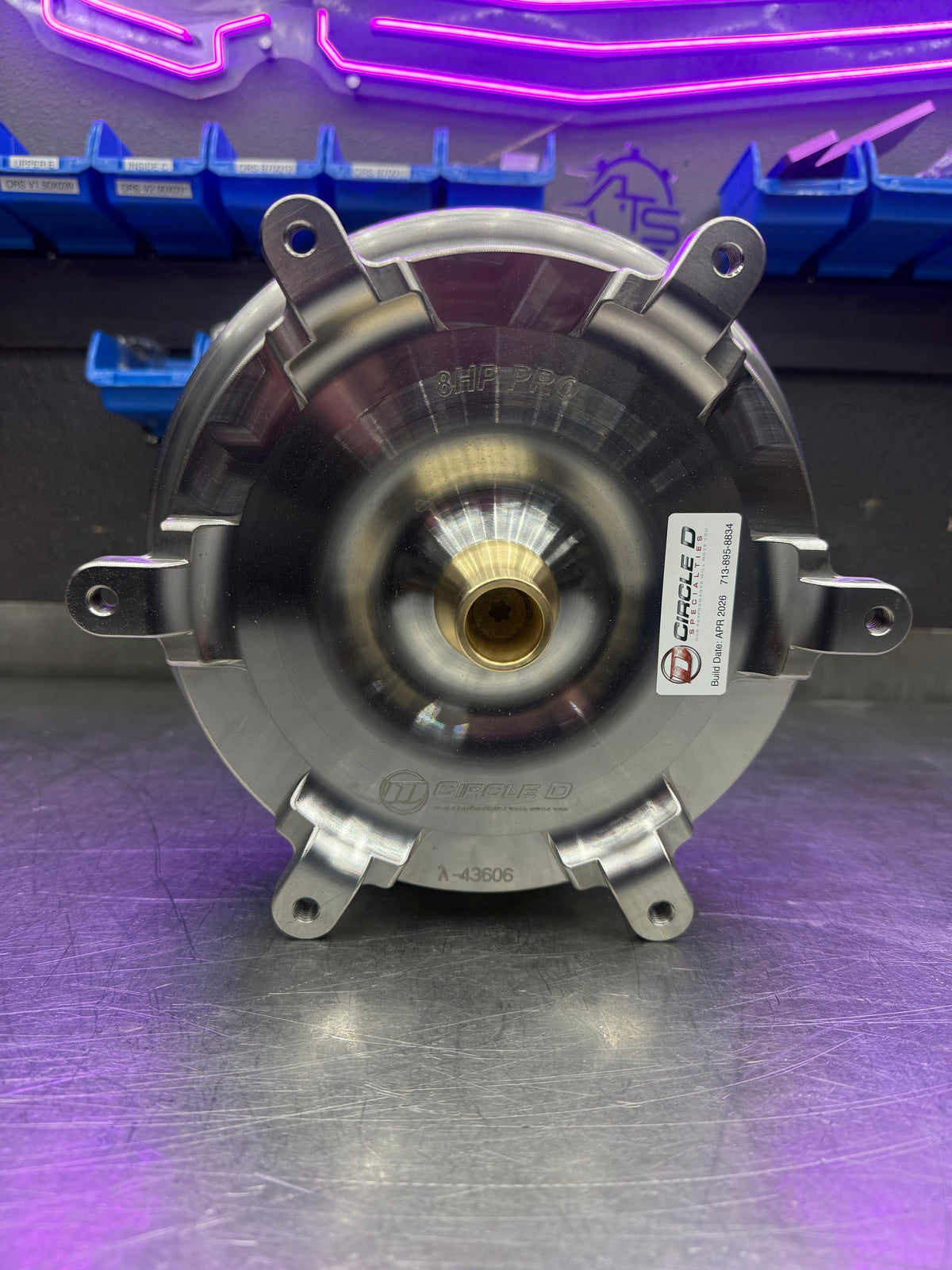 ATS x Circle D Billet Torque Converter for BMW ZF 8HP | EuroLab NZ
