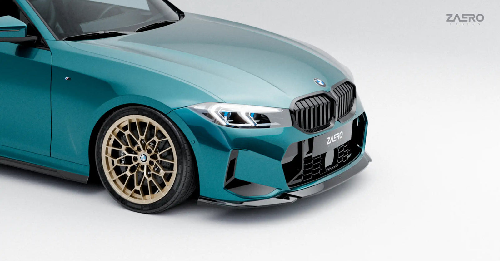 Zaero Design EVO-1 Front Lip for BMW 3 Series G20 G21 LCI 2022+
