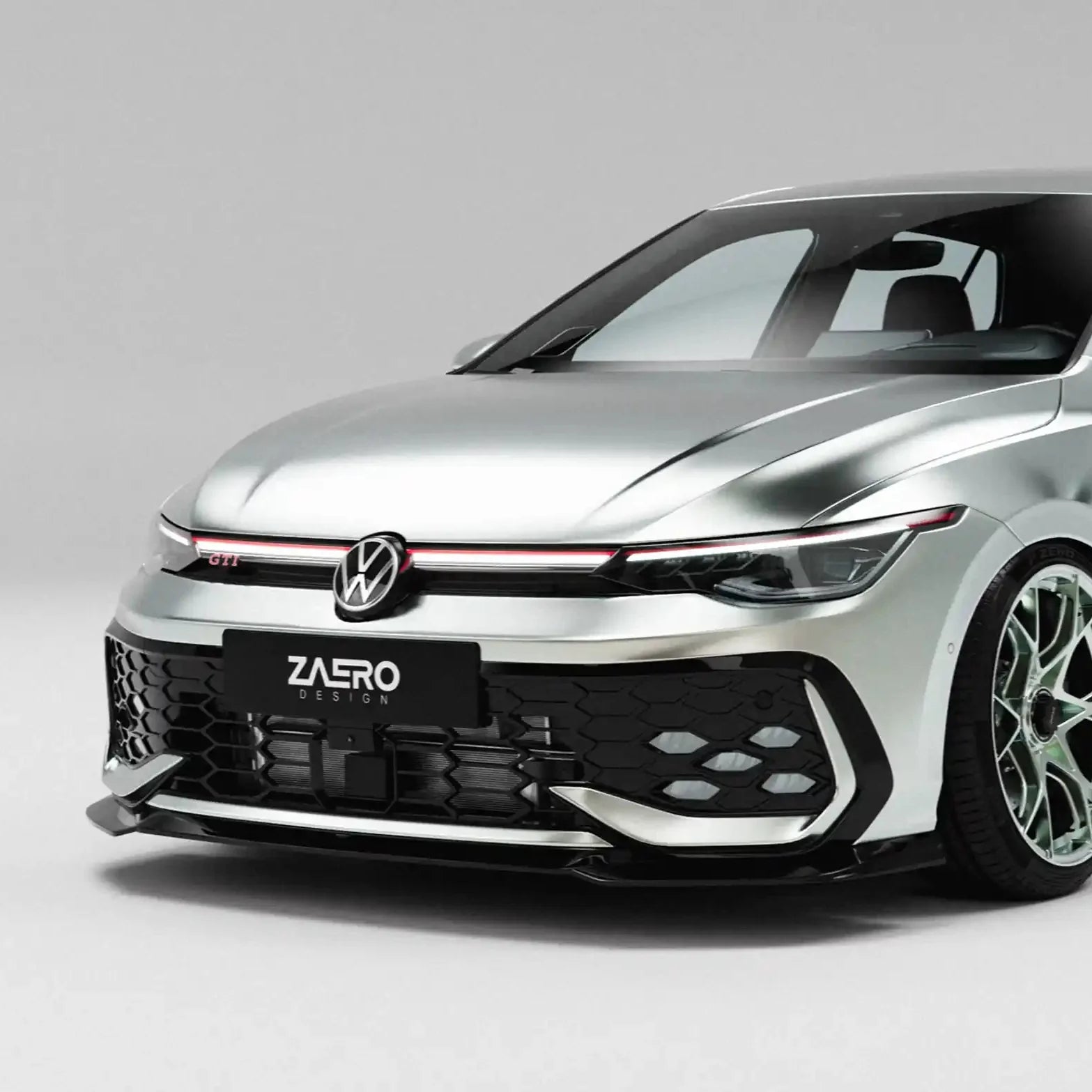 Zaero Design EVO-1 Front Lip for Volkswagen Golf GTI MK8.5 2025+