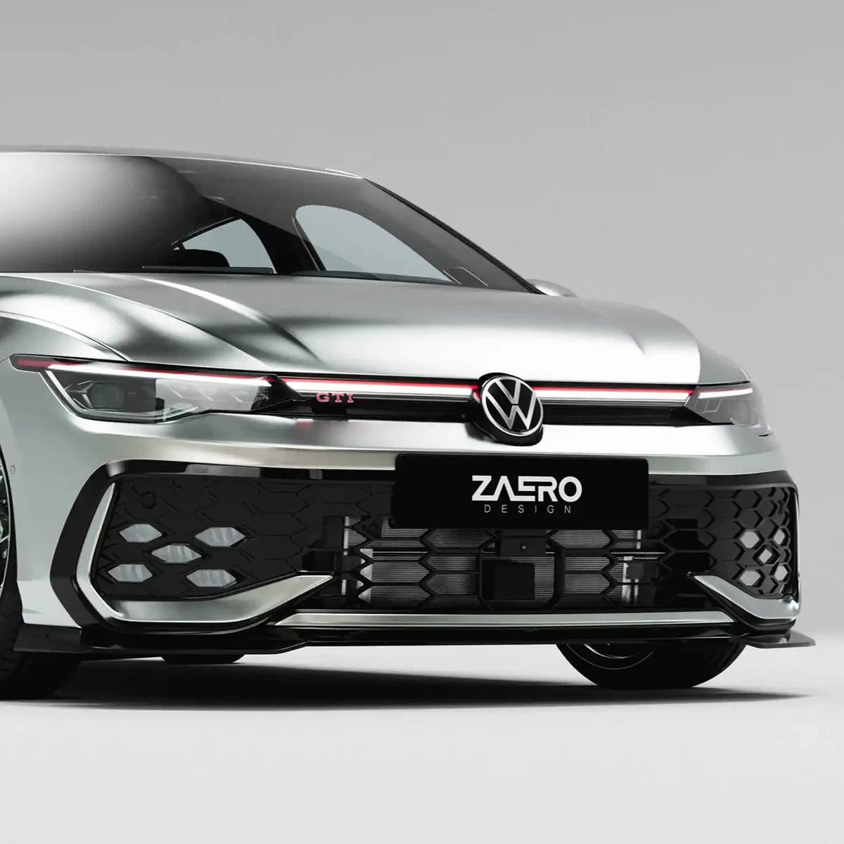 Zaero Design EVO-1 Front Lip for Volkswagen Golf GTI MK8.5 2025+