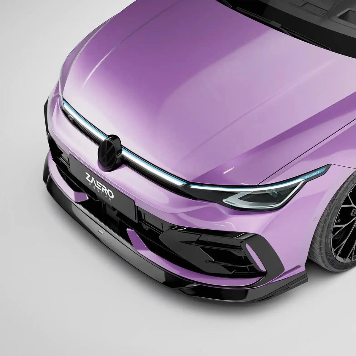 Zaero Design EVO-1 Front Lip for Volkswagen Golf R MK8.5 2025+