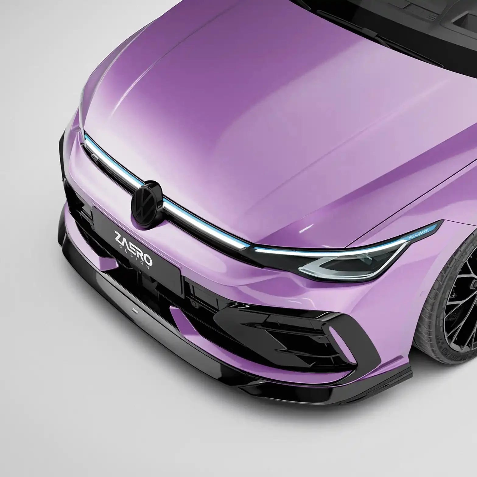 Zaero Design EVO-1 Front Lip for Volkswagen Golf R MK8.5 2025+