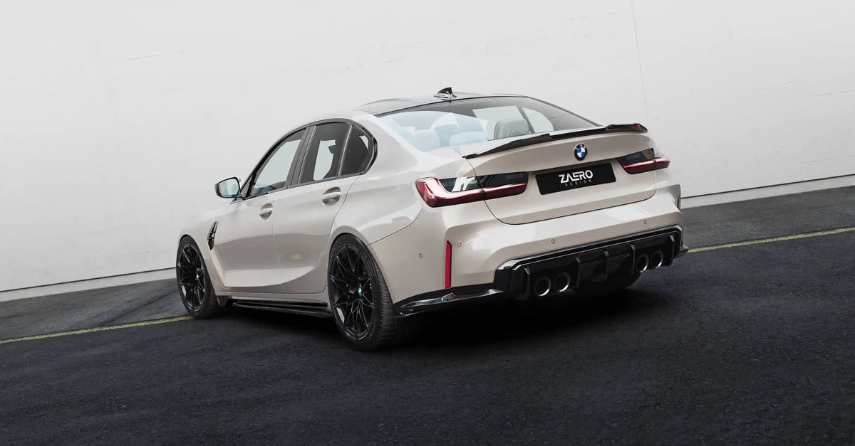 Zaero Design EVO-S Rear Diffuser for BMW M3 G80 G81 / M4 G82 G83 2021+