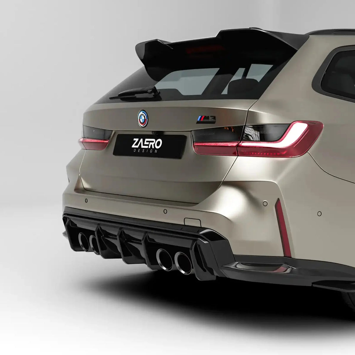 Zaero Design EVO-S Rear Spoiler Lip for BMW 3 Series G21 / M3 G81 2019+
