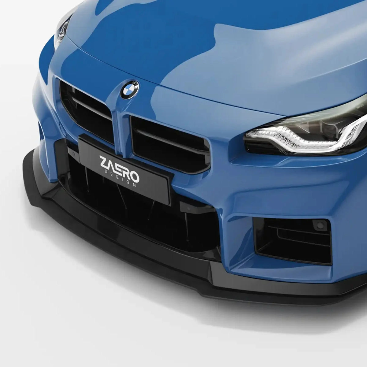 Zaero Design EVO-S Front Lower Adjustable Splitter for BMW M2 G87 2023+