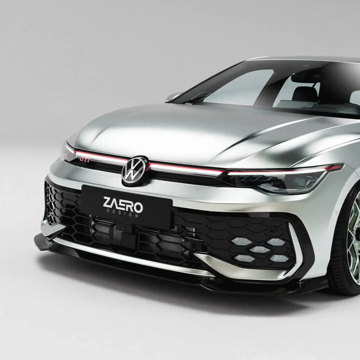 Zaero Design EVO-1 Front Lip for Volkswagen Golf GTI MK8.5 2025+