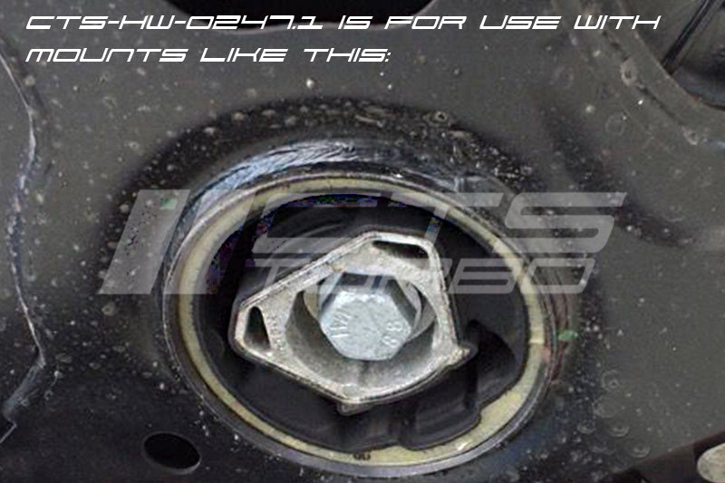 CTS Turbo MQB (MK7/8V A3/S3) Torque Arm Insert - Early V1 style