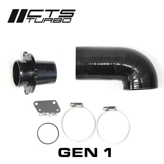 CTS Turbo CAST Turbo Muffler Delete - Gen1 2.0T TSI (EA888.1)