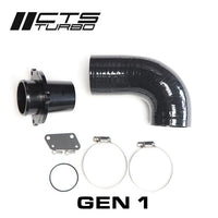 CTS Turbo CAST Turbo Muffler Delete - Gen1 2.0T TSI (EA888.1)