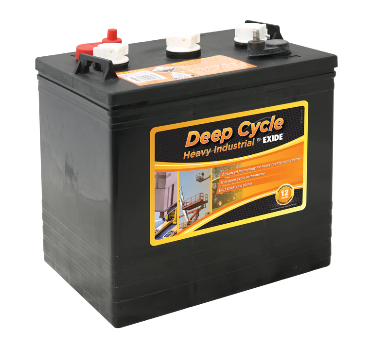 EXIDE DC6V225 6V 225Ah Deep Cycle Battery - Image 1