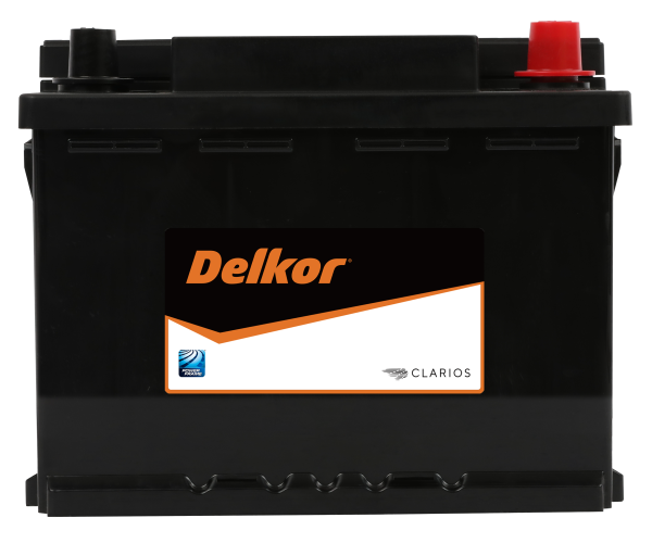 Delkor 56219 DIN55H Maintenance-Free Battery - 580CCA 62AH - Image 1