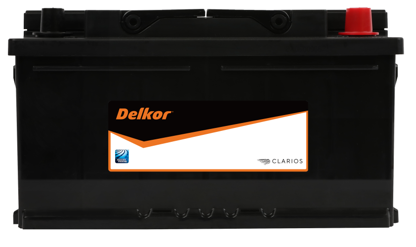 Delkor 58039 DIN75 Maintenance-Free Battery - 730CCA 80Ah - Image 1