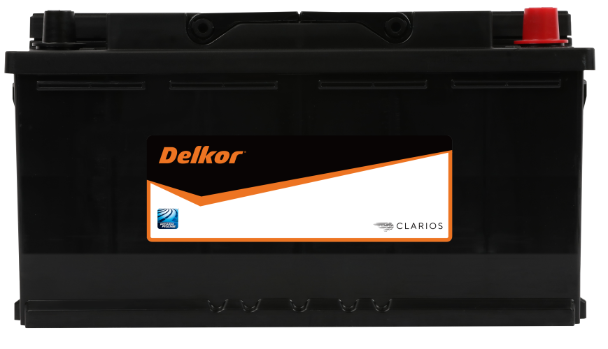 Delkor 60038 DIN88H Maintenance-Free Battery - 900CCA 100Ah - Image 1