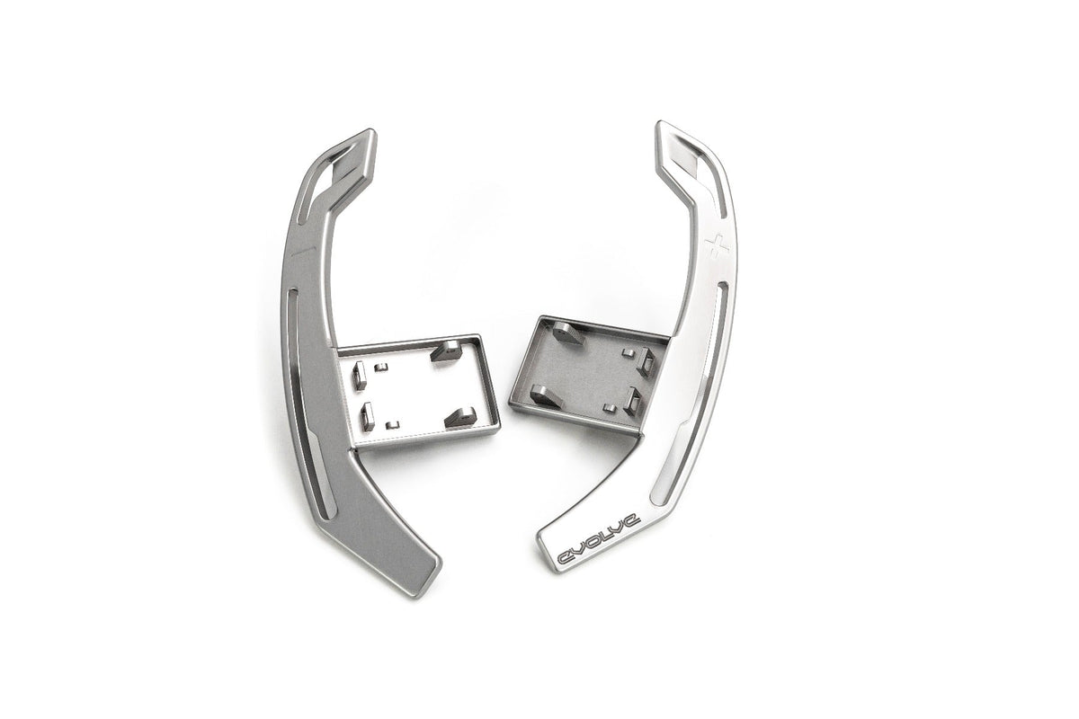 Evolve Aluminium Billet Gear Shift Paddle Set - BMW F Series (Gen 1 &amp; 2 Steering Wheel) - Evolve Automotive