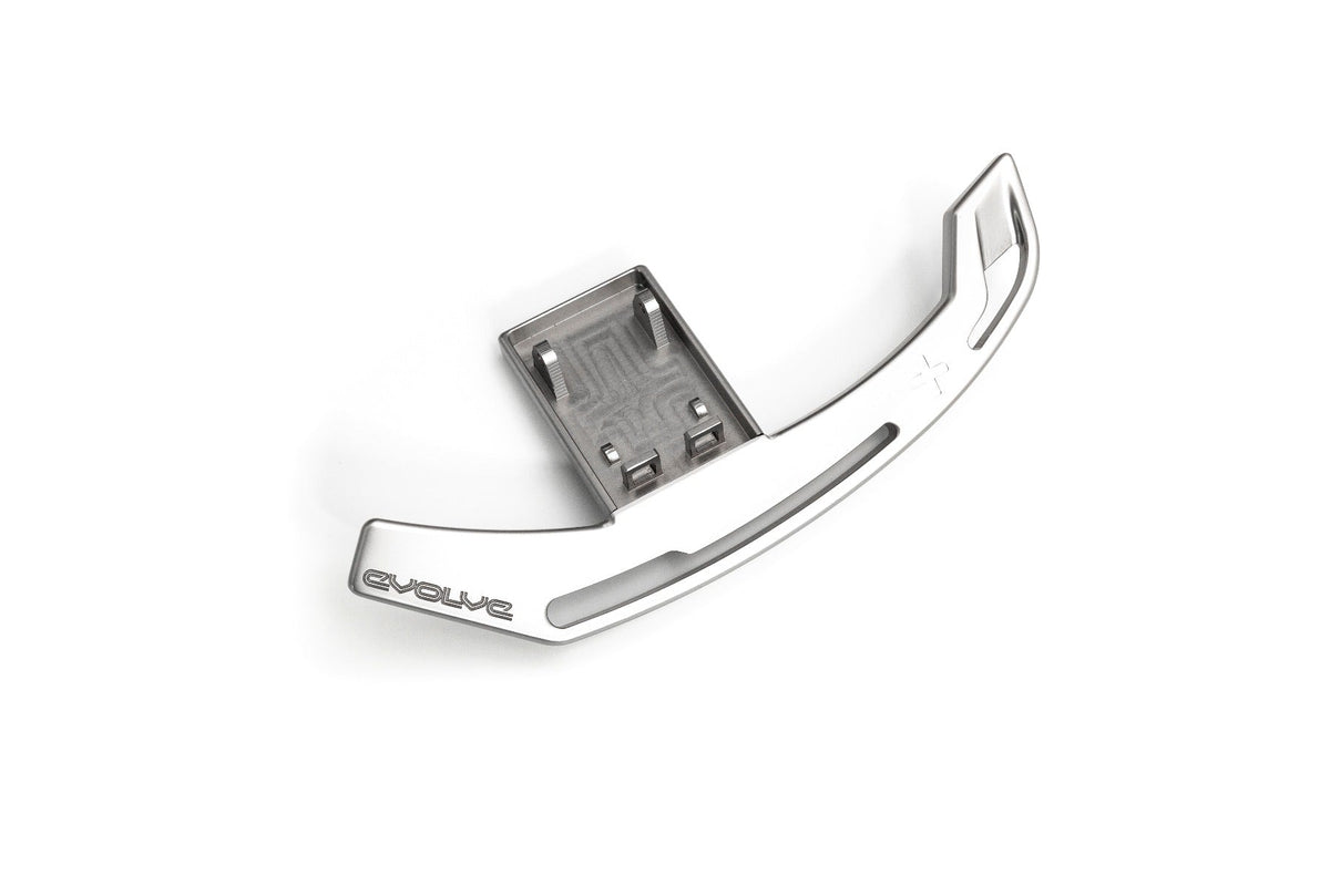Evolve Aluminium Billet Gear Shift Paddle Set - BMW F Series (Gen 1 &amp; 2 Steering Wheel) - Evolve Automotive
