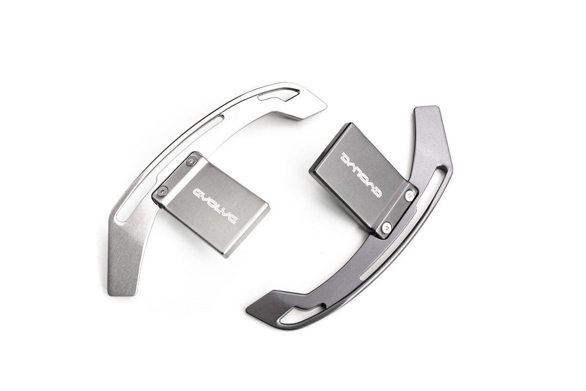 Evolve Aluminium Billet Gear Shift Paddle Set - BMW F Series (Gen 1 &amp; 2 Steering Wheel) - Evolve Automotive
