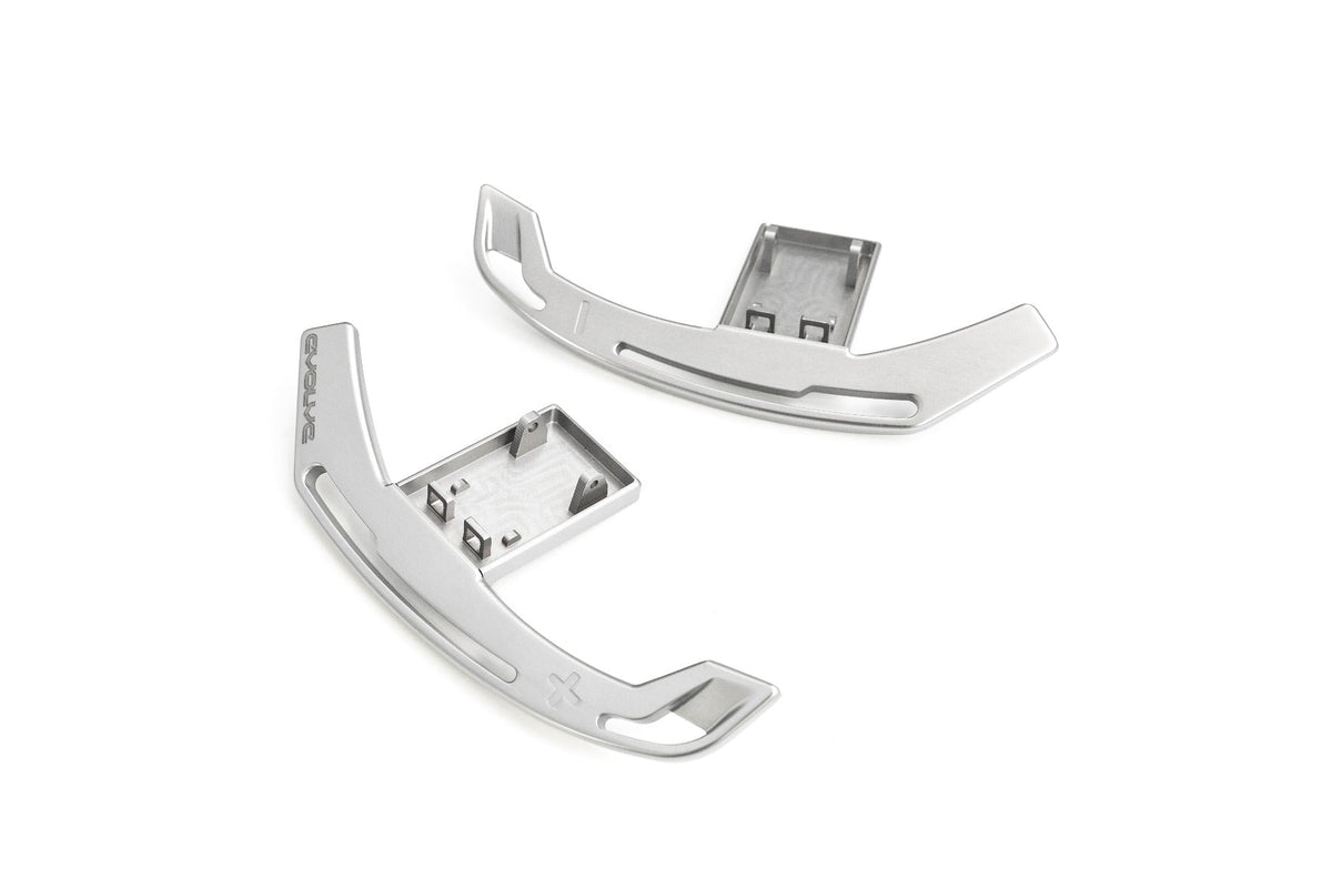 Evolve Aluminium Billet Gear Shift Paddle Set - BMW F Series (Gen 1 &amp; 2 Steering Wheel) - Evolve Automotive